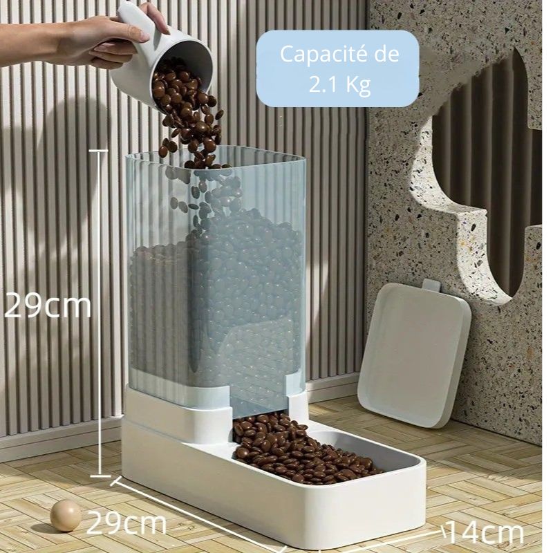 Distributeur pour Chat Automatique I MiaouMatic™ - Mioumiou