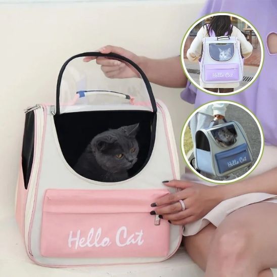 Sac de transport pour chats I MiaouPack™ - Mioumiou