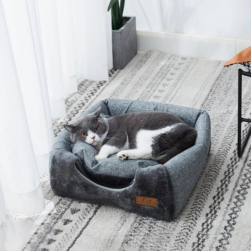 Tente igloo pour chat I Refuge Douillet™ - Mioumiou