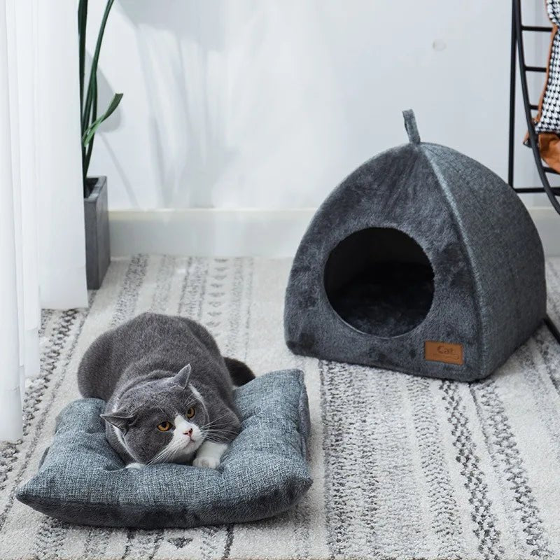 Tente igloo pour chat I Refuge Douillet™ - Mioumiou