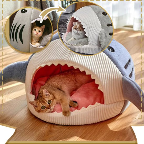 Niche pour chat I Château Requin™ - Mioumiou