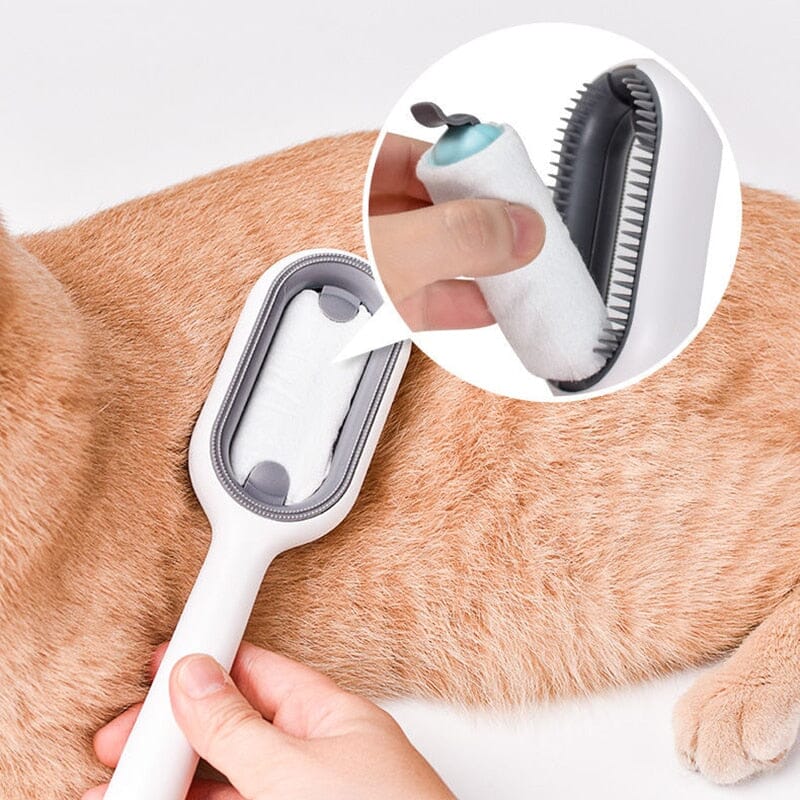 DoubleFaceBrosse™ | Brosse pour chats & chiens - Mioumiou